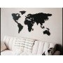 Carte du monde art mural