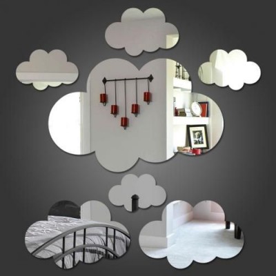 Miroir nuage chambre enfant