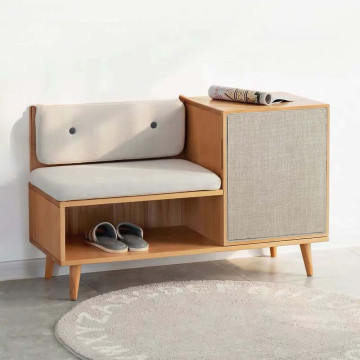 Banc de rangement pour chaussures