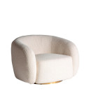 SNOW (Fauteuil Bouclé)