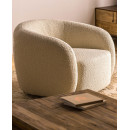 SNOW (Fauteuil Bouclé)