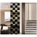 10 pièces miroir carré autocollant mural