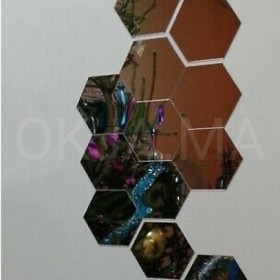 Miroir mosadas hexagon (10pcs)