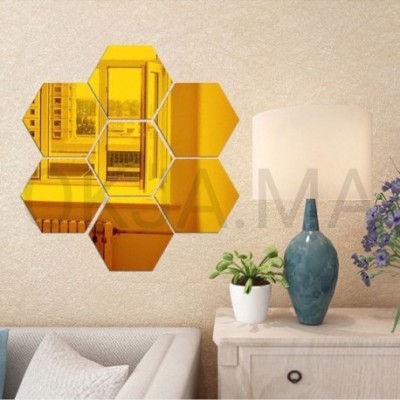 Miroir mosadas hexagon 7 pièces