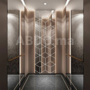 Stickers miroirs DIY en formes Triangles diamants pour décoration mural