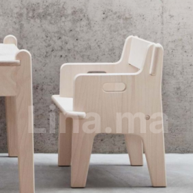 Chaise démontable en bois pour enfants